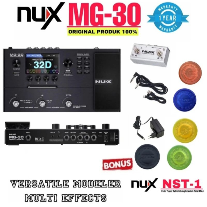 Efek gitar NUX MG-30 MG30 original