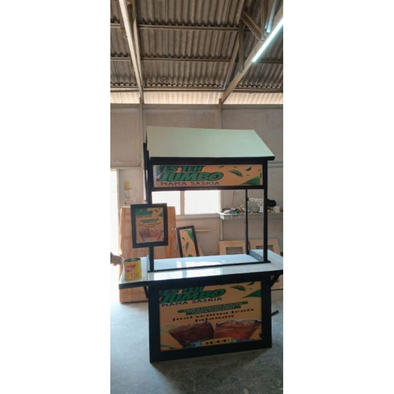 Gerobak jualan Gerobak Lipat Gerobak Portable