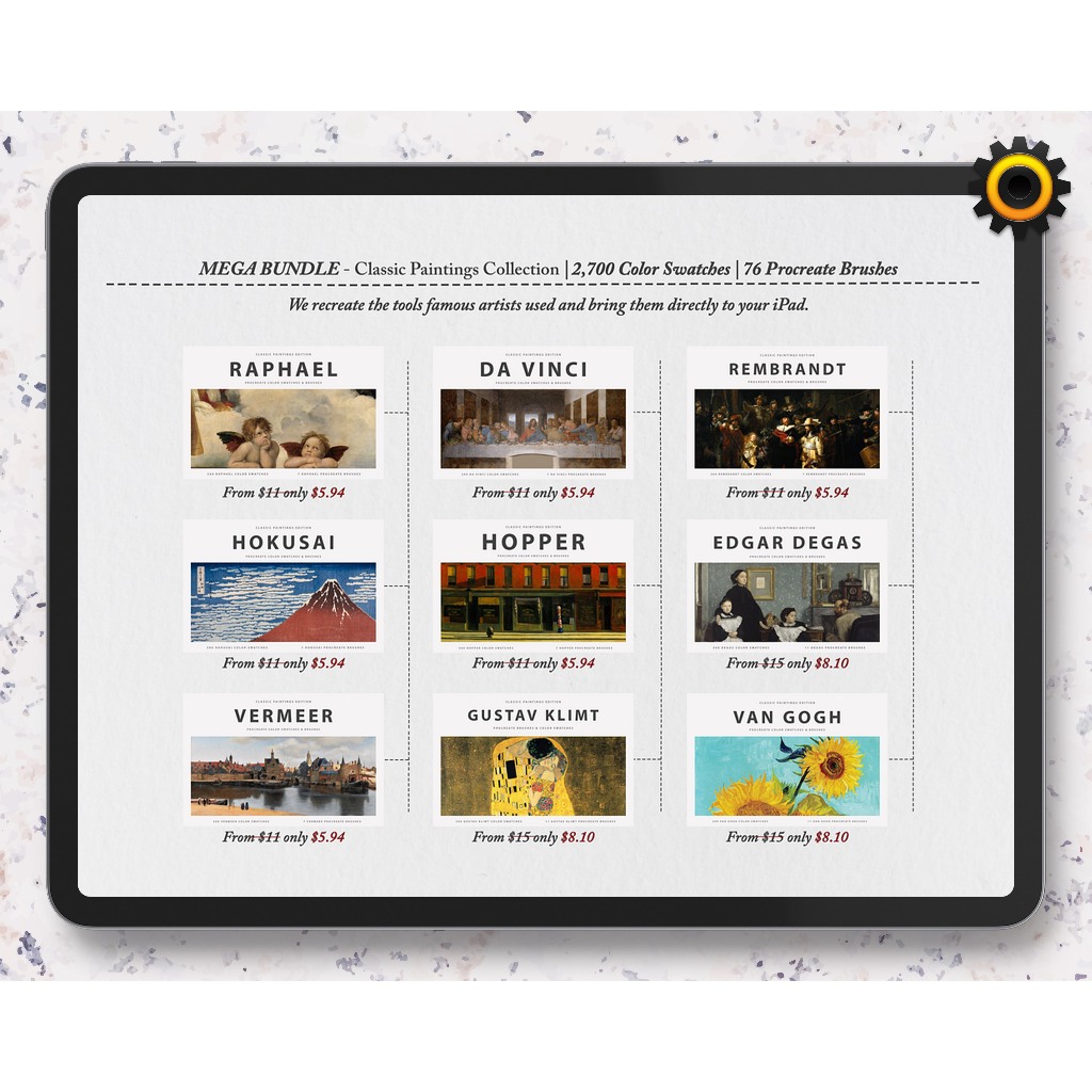 Procreate Brush - DigiLife Mega Bundle Brushes