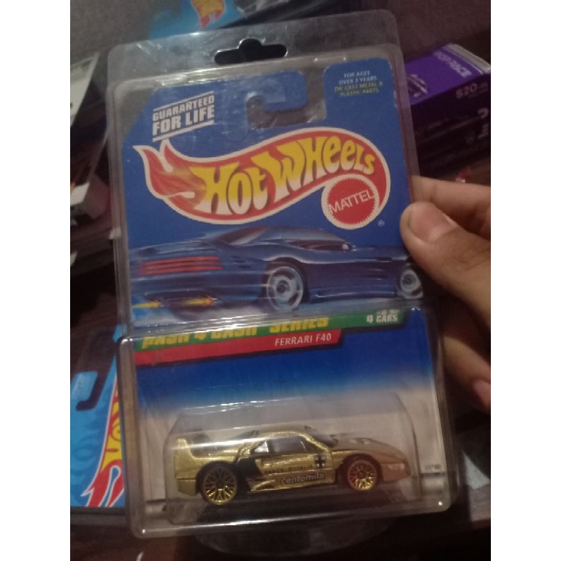 hot wheels Ferrari f40 centomila gold
