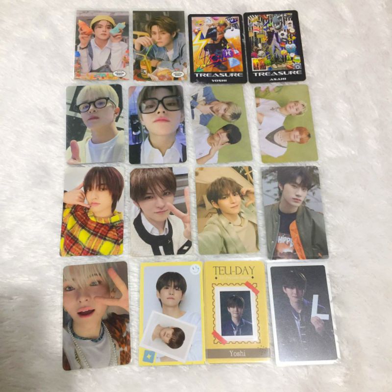 [PROMO BANTING HARGA] OFFICIAL PHOTOCARD TREASURE TWORLD, YESHK, HELLO, YEDAM DILAN, HAJEONGWOO, TEU