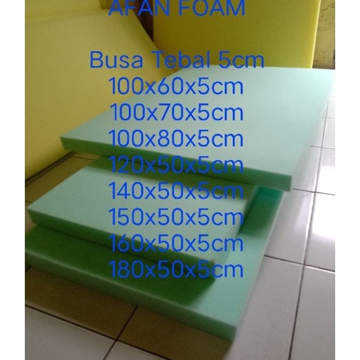 HJ6 Busa Lembaran Ketebalan 5cm