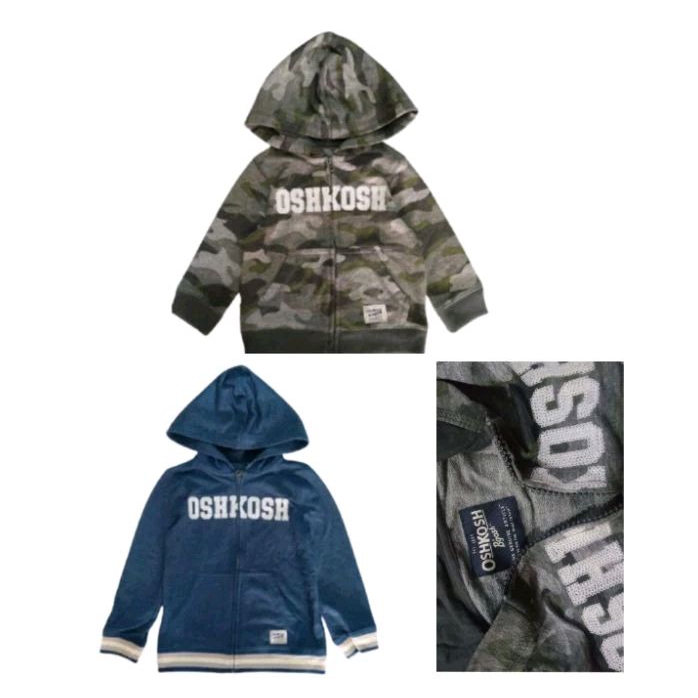 Jaket hoodie anak laki & perempuan dari Oshkosh