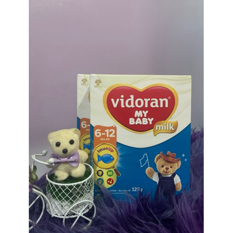 SUSU VIDORAN 6-12 BULAN 125gr (1Karton)