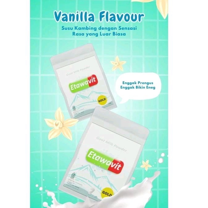 

Susu Etawa Bubuk Etawavit Vanilla 500 gram