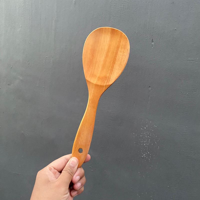 CENTONG NASI KAYU JATI/ CENTONG NASI KAYU/CENTONG NASI