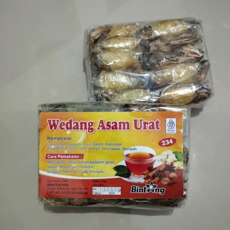 

WEDANG ASAM URAT isi 10 pcs