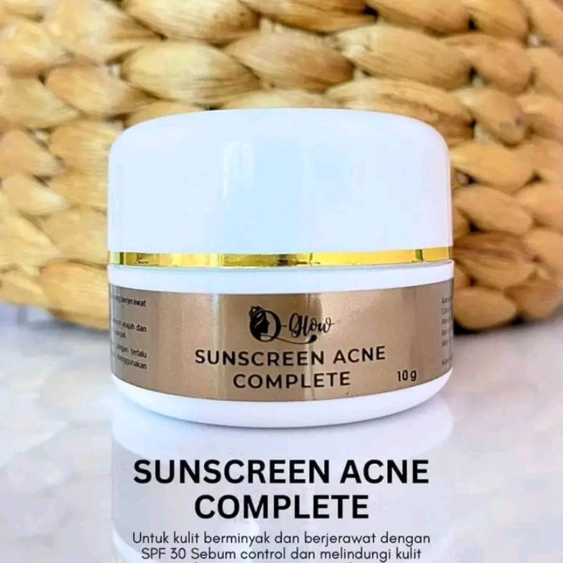 (Ecer) sunscreen Q glow skincare