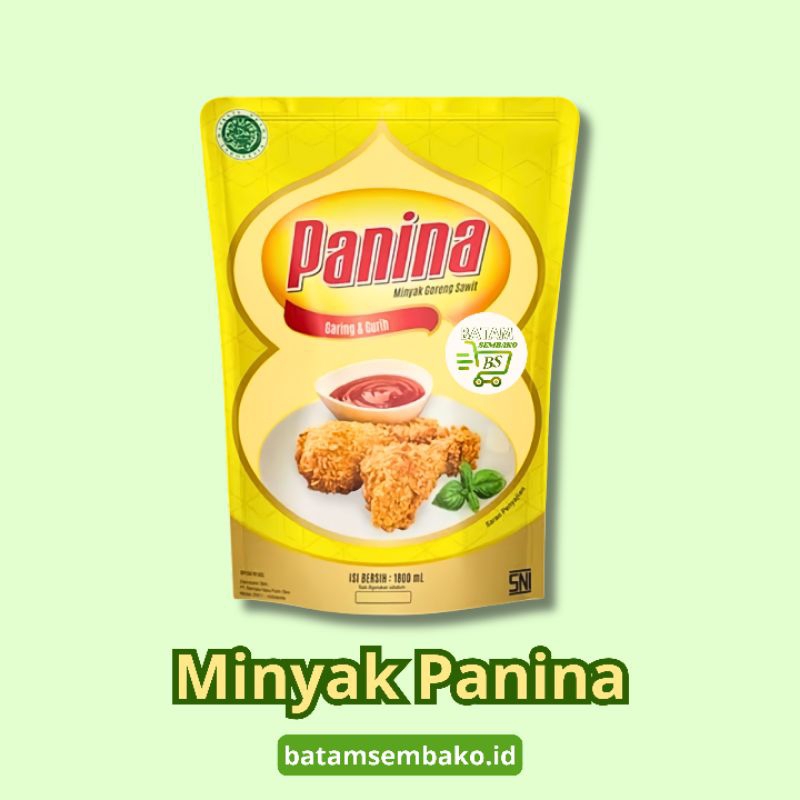 

Minyak Goreng Panina | 900mL / 1,8 Liter