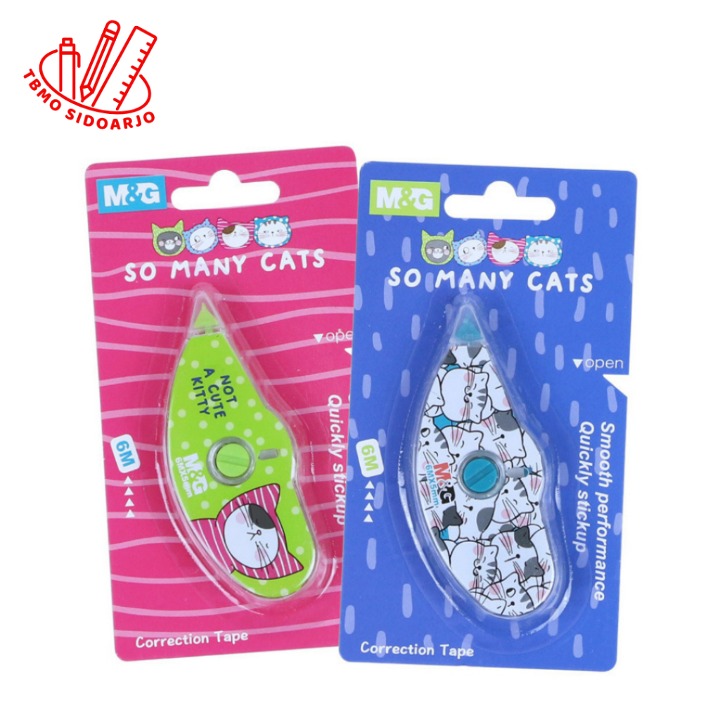 

TBMO M&G Correction Tape So Many Cats 5mmx6m ACT11874