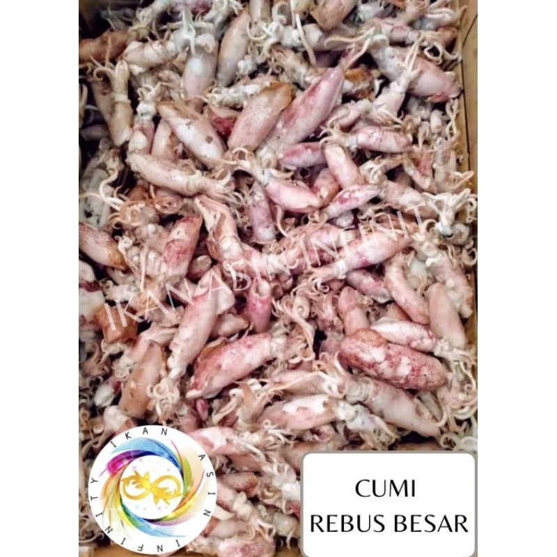 

Ikan asin Cumi Rebus / Sotong Rebus (Besar) (250 gram)