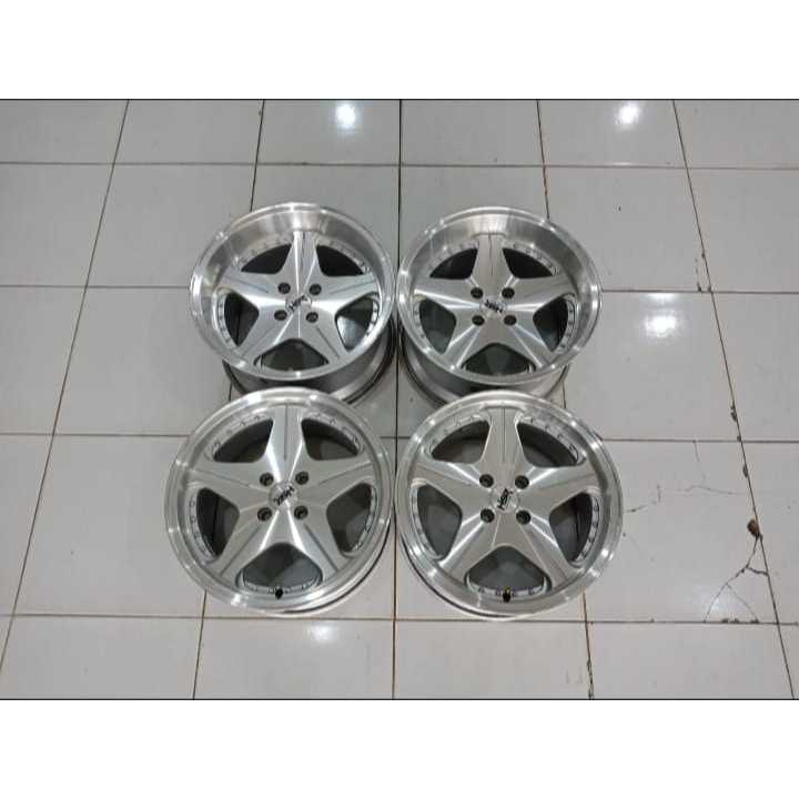 Velg Racing Bekas  Celong Ring 16 Second Hsr Lebar 7;5/8,5 Pcd 4x100 Mobilio jazz yaris Vios city