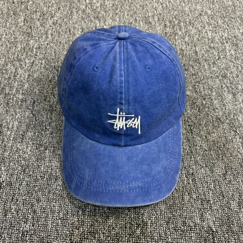 Stussy - Topi Washed Blue - Original 100%