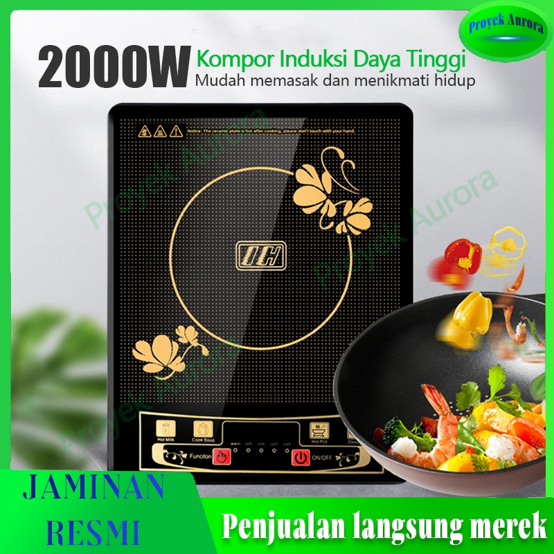 【Flash Sale!!!】Kompor induksiKompor induksi listrikKompor induksi portabel berdaya tinggi multifungs