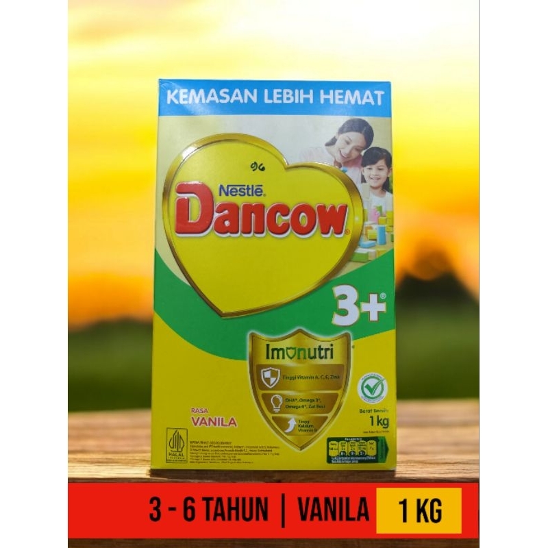 PROMO! DANCOW TAHAP 2 (3-5 TAHUN ) SUSU DANCOW 3 + VANILA 1 KG | SUSU FORMULA | NESTLE DANCOW 3+ VAN