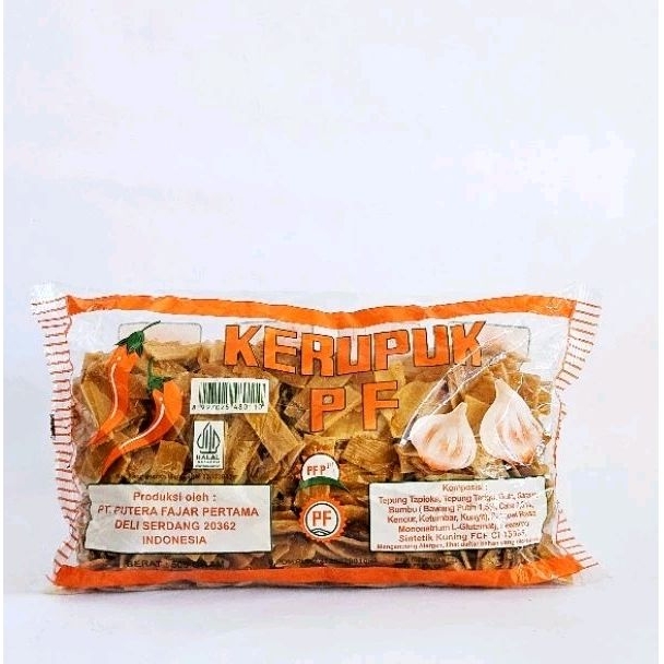 

KERUPUK PF BAWANG ASLI MEDAN 500 GRAM / KERUPUK KHAS SUMATRA UTARA SIANTAR MEDAN