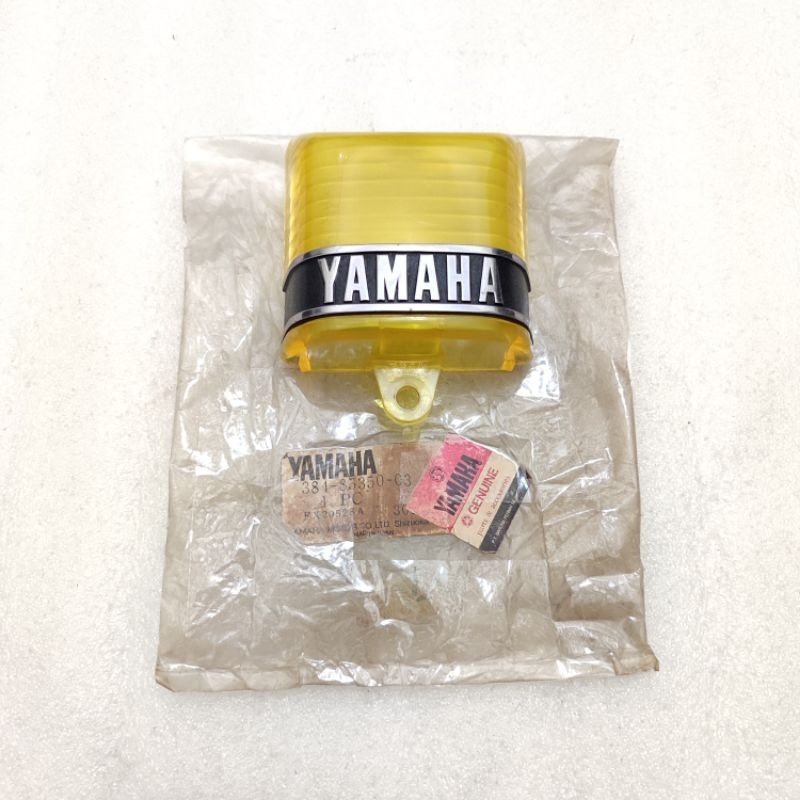 kaca mika lampu senja kota yamaha V75 V 75 V-75 original japan