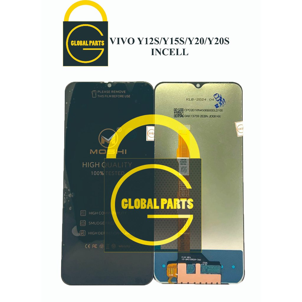 LCD TOUCHSCREEN LAYAR SENTUH DISPLAY TC VIVO Y12s/Y15s/Y20/Y20s
