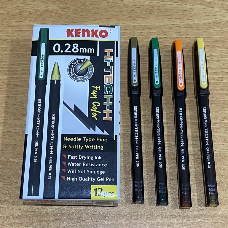 

HARGA GROSIR Pen Hitec Kenko 28 Fun Color Per Lusin