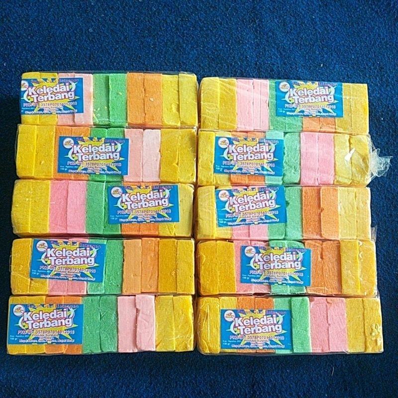 sabun batangan warna warni/sabun pelok