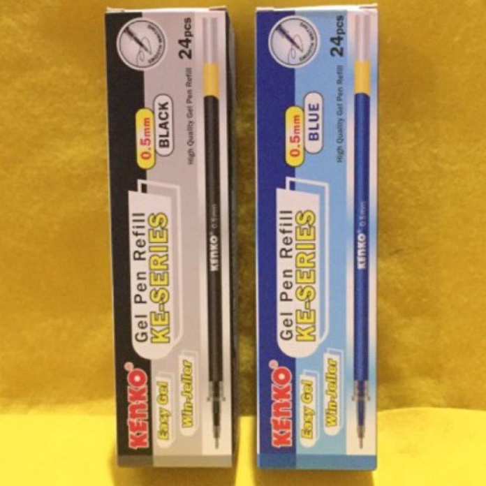 

BARANG ORIGINAL Refill pulpenisi pulpen Gel Kenko easy Keseries 1pak24pcs