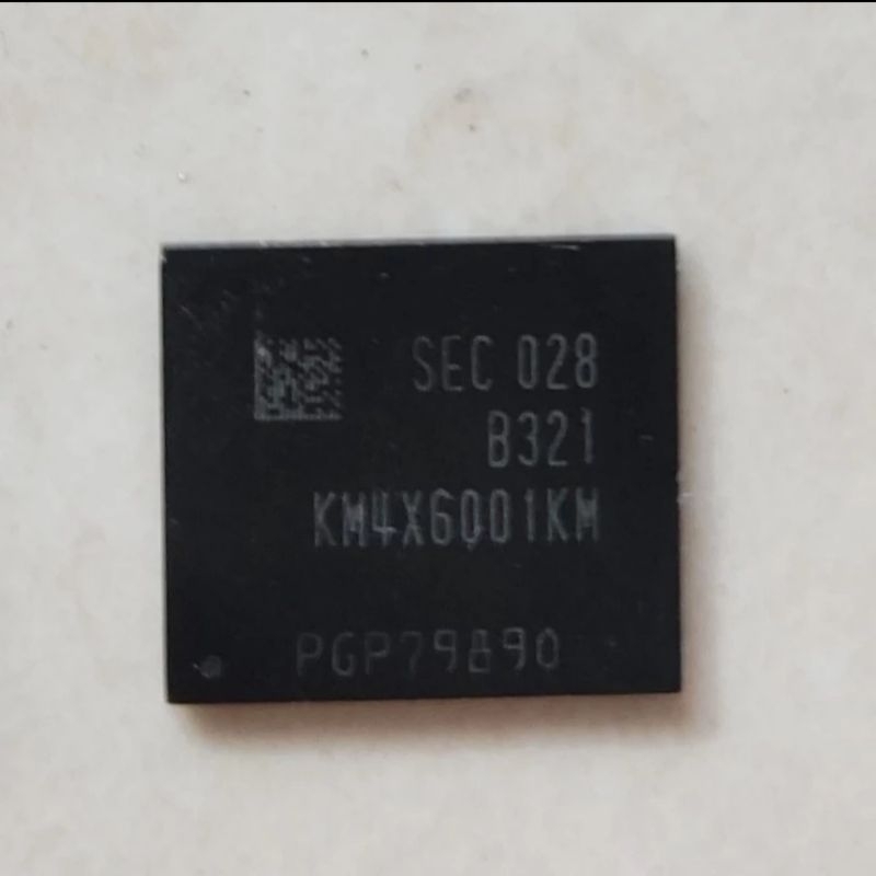 IC EMMC SAMSUNG KM4X6001KM 32GB Normal Clean RPMB