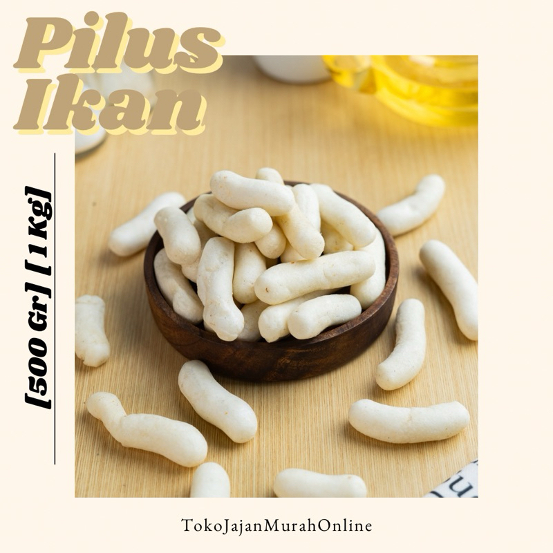 

Pilus Ikan Tenggiri Kapsul Original Gurih Renyah Asin [500 gr] [1 kg]