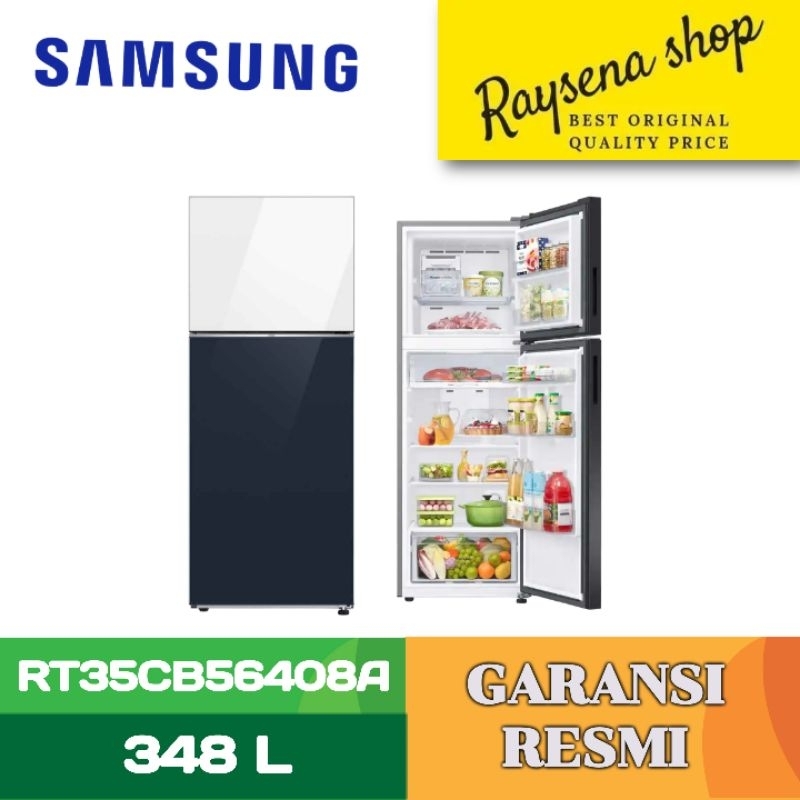 SAMSUNG BESPOKE KULKAS 2 PINTU BESAR REFRIGERATOR RT35CB56408A