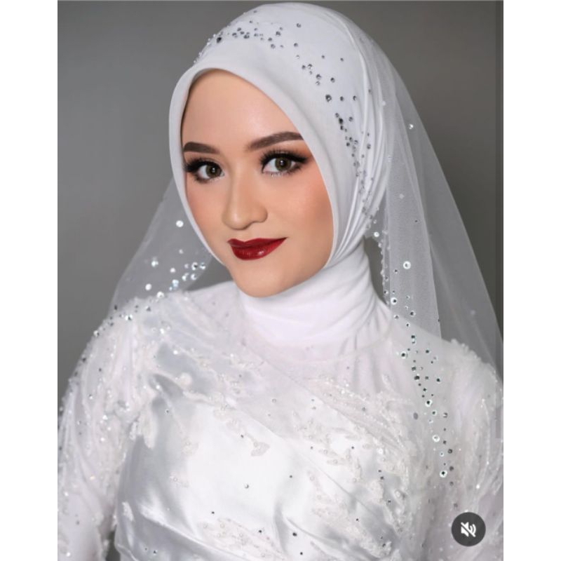 veil diamond/ veil pengantin/ veil pengantin premium/ veil pengantin mewah/ slayer pengantin/ slayer