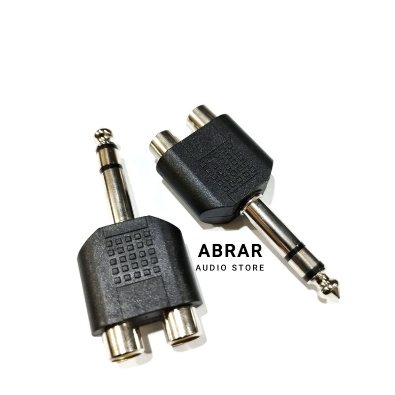 JACK JEK T RCA TO TOA STEREO