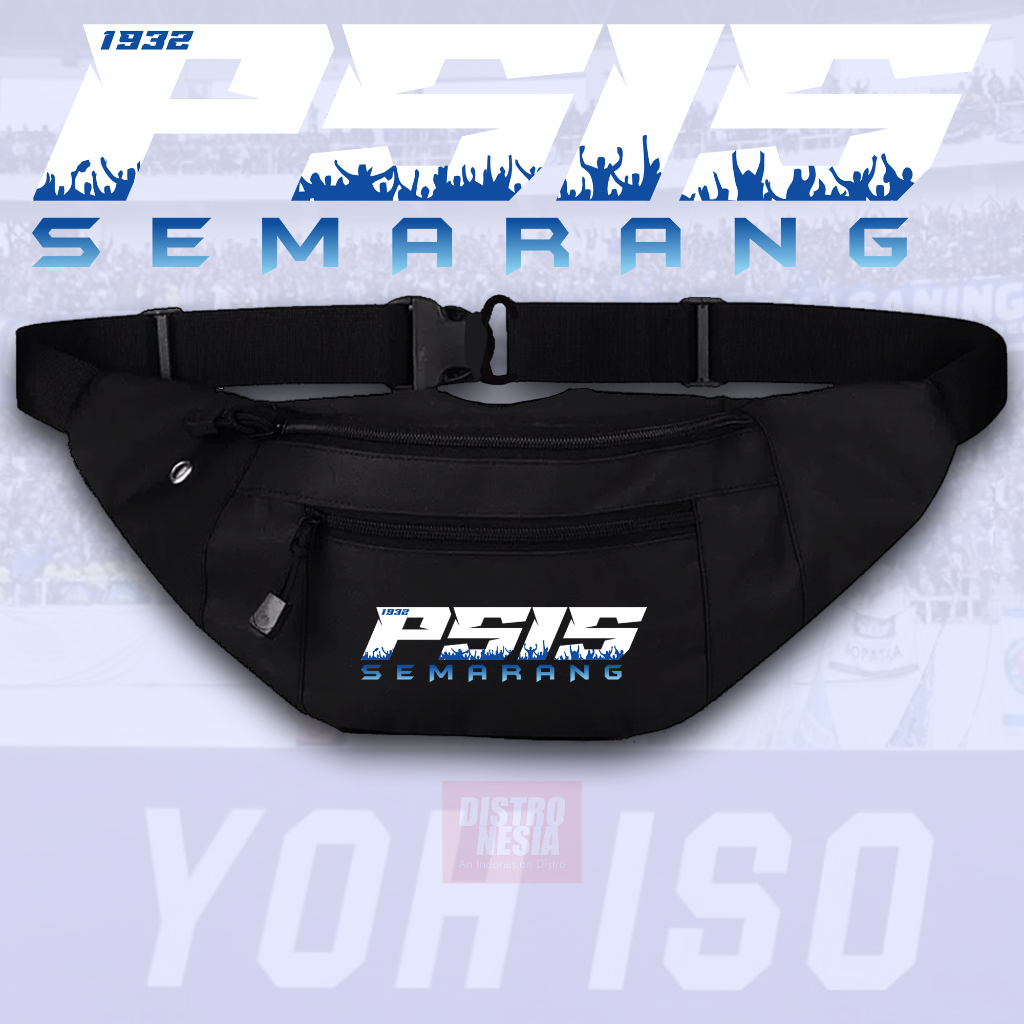 Tas PSIS Semarang 1932 Yoh Iso Waistbag Selempang Premium