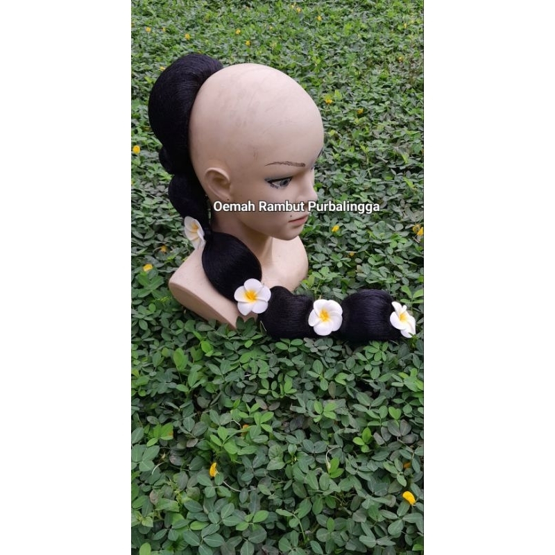 sanggul bali panjang / sanggul panjang 50 cm