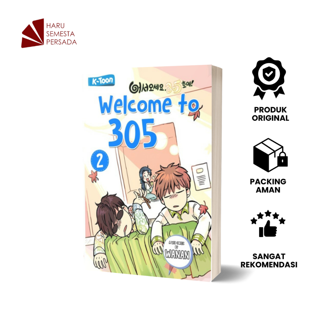 KOMIK WELCOME TO 305 BOOK 2 - WANAN - HARU