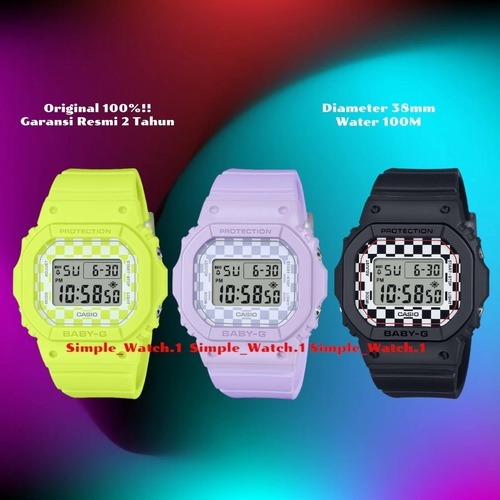 ORIGINAL 100% JAM TANGAN WANITA CASIO BABY-G BGD-565GS-1DR BGD-565GS-6DR BGD-565GS-9DR BGD565
