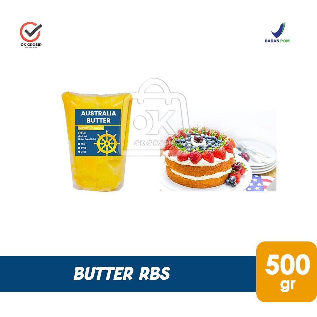 

Butter Australia RBS Pengganti Mentega / Refined Butter (500 gr)