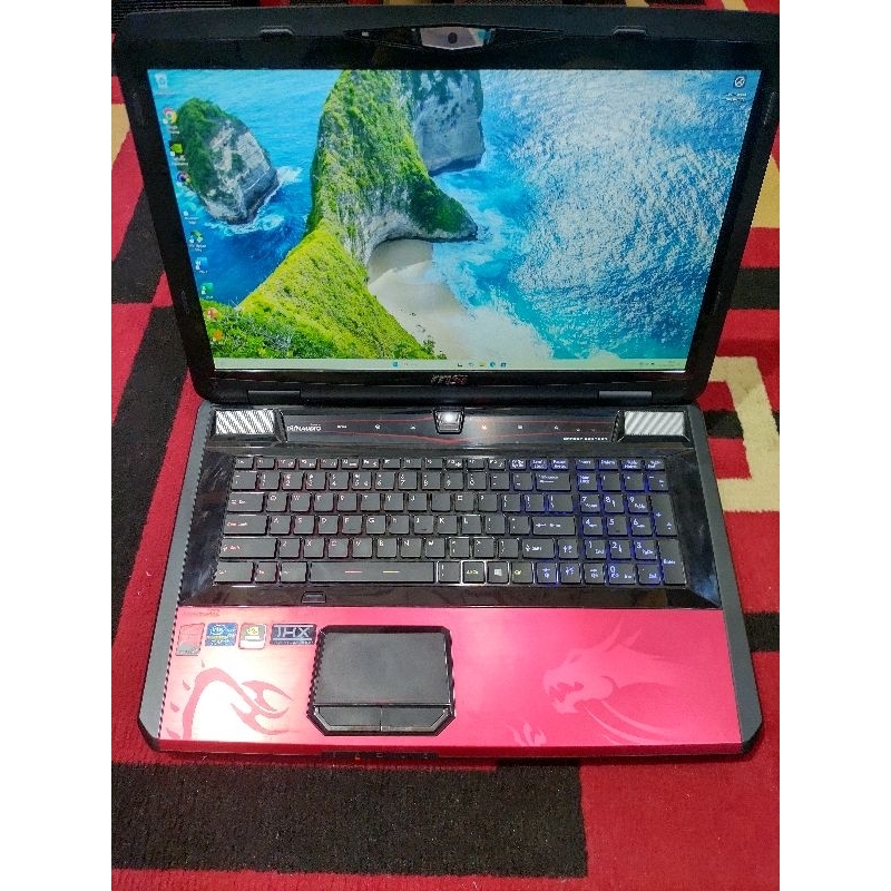 KOLEKTOR LAPTOP MSI 17 GT SERIES DRAGON EDITION i7 DUAL VGA NVIDIA GTX 4GB GDDR5