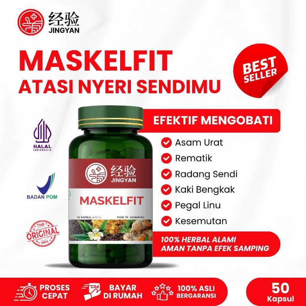 Jingyan Maskelfit Obat Radang Tulang Herbal Cina Alami untuk Nyeri Sendi dan Sakit Lutut