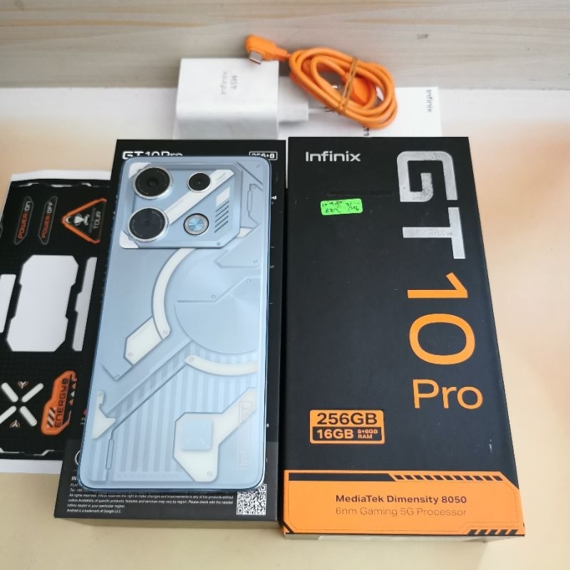 Infinix GT 10 Pro 5G ram 8GB 256GB Bekas - Garansi Resmi - second