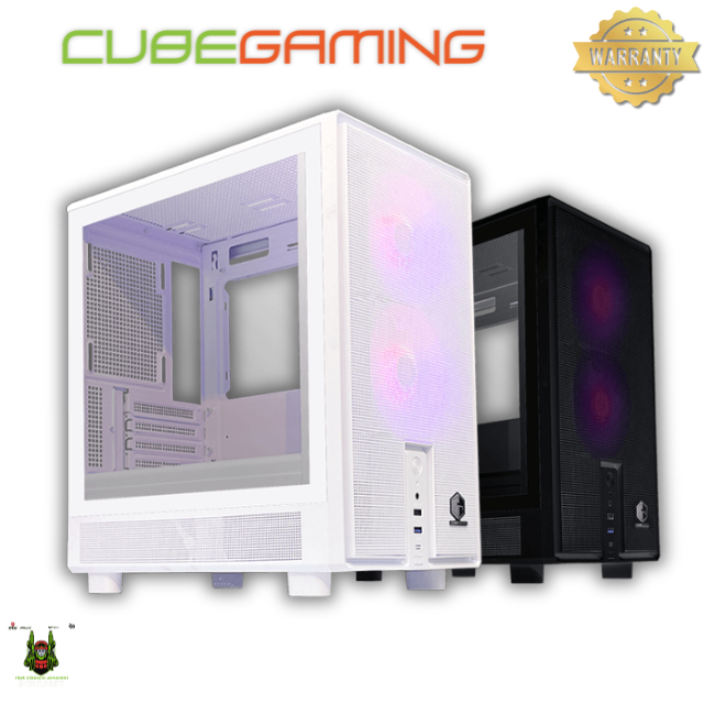 PC CASING CUBE GAMING TUNE | MESH FRONT PANEL DESIGN