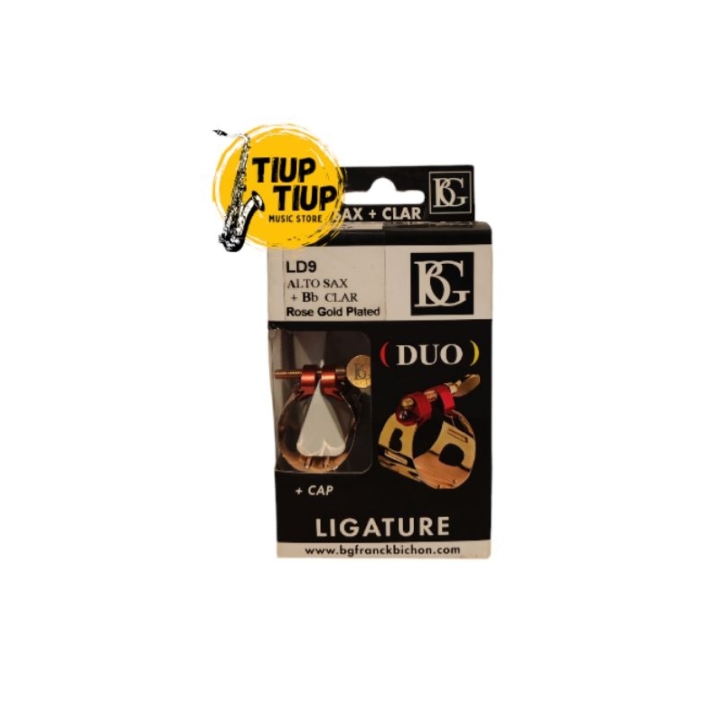 BG LIGATURE DUO ALTO + BB CLAR (LD9)
