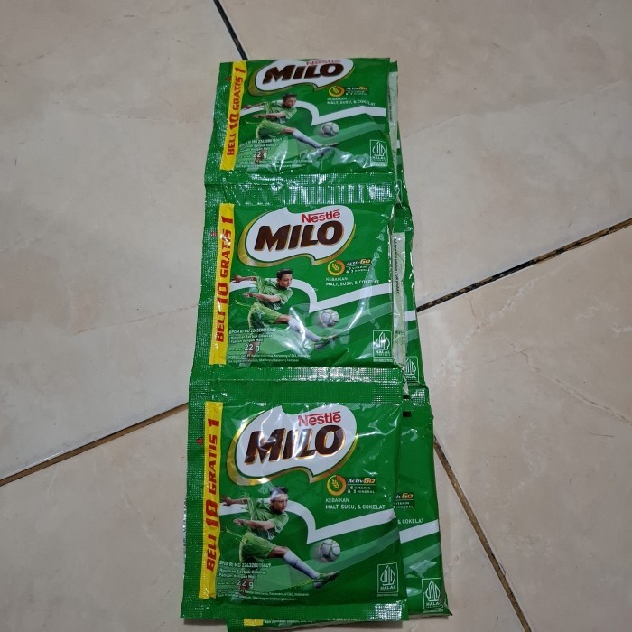 

Milo sachet isi 10sachet/renceng