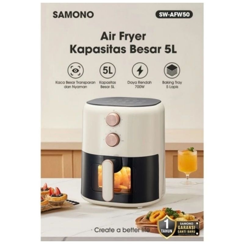 Air Fryer 5Liter SAMONO