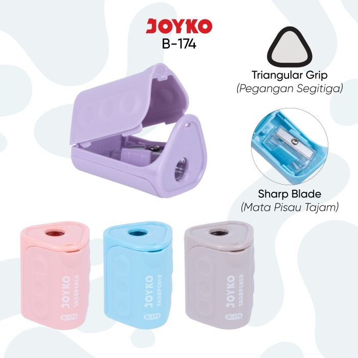 

Rautan Serutan Sharpener Joyko B-174 (1pc)