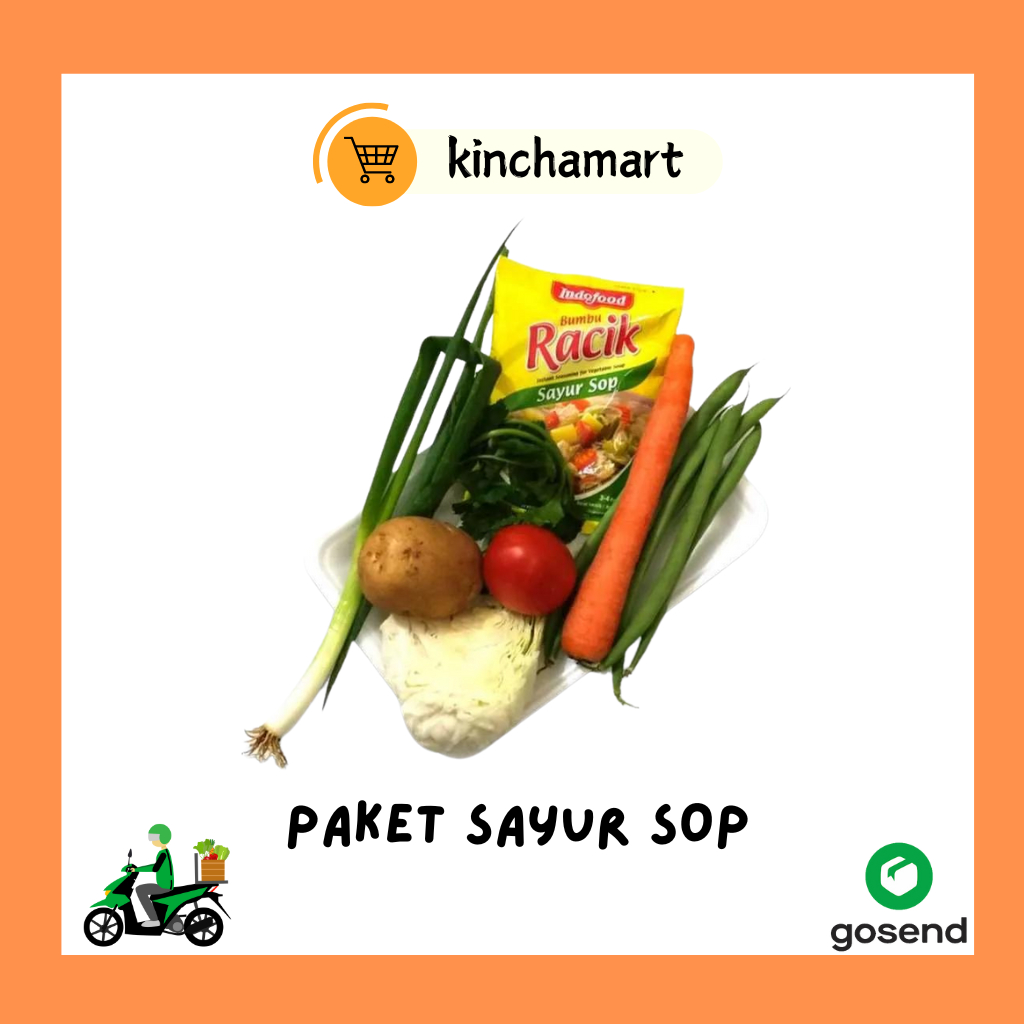 

kinchamart - PAKET SAYUR SOP bandung 250 gram