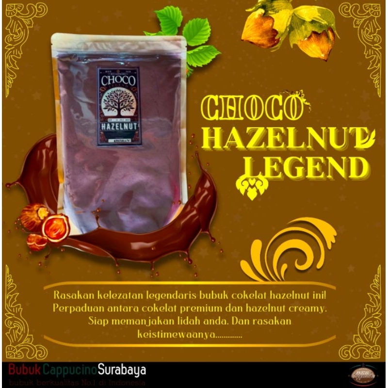 

Bubuk Minuman Rasa Choco Hazelnut Legend (BES Cappucino)