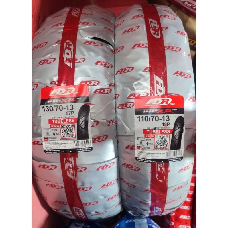 FDR XR EVO tubeless Ban NMAX DEPAN BELAKANG