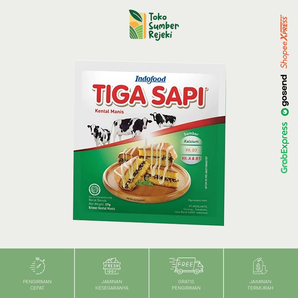 

Tiga Sapi Kental Manis - Toko Sumber Rejeki Yogyakarta