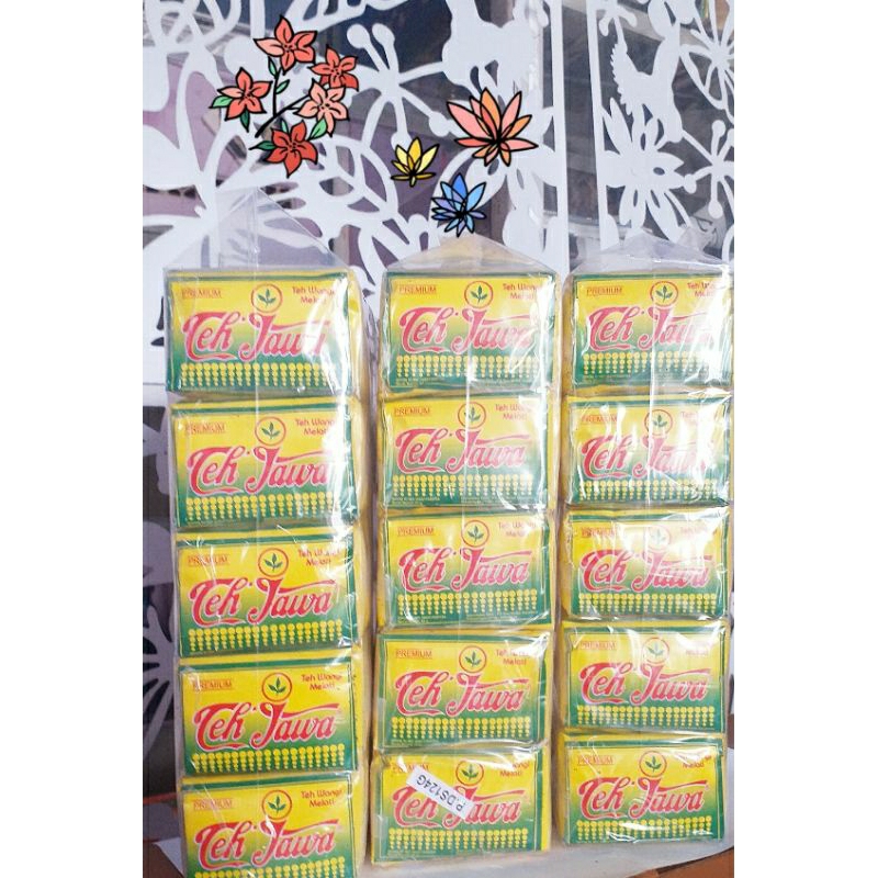 

Teh Jawa PREMIUM 45 Gr (Teh Tubruk Wangi Melati) 1 Pak isi 10 Pcs