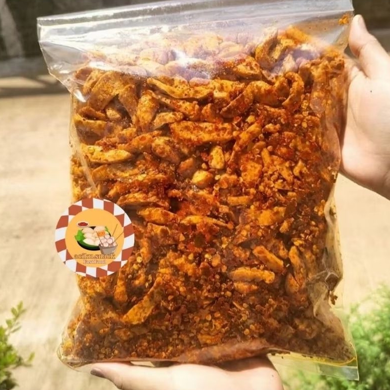 

BASRENG ORIGINAL & XTRA PEDAS DAUN JERUK 1KG / BUMBU MELIMPAH / BASRENG STIK