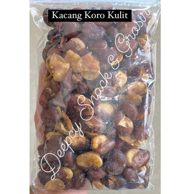 

[READY STOCK] SERBA RP. 12.000 | KERIPIK | SNACK | JAJANAN | KACANG KORO KULIT | KACANG KORO KUPAS KULIT PREMIUM